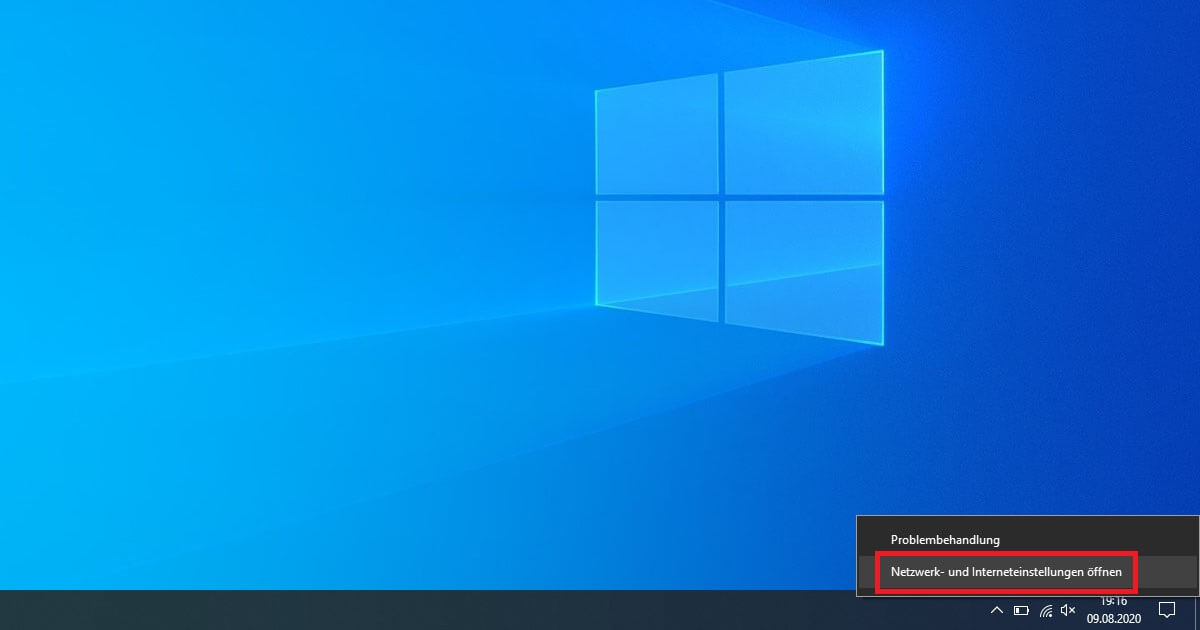 How to view the WiFi password on Windows 10 via the icon in the taskbar